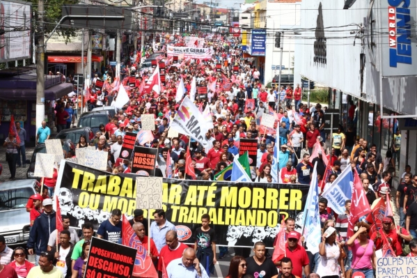 Imagem de #PreparaPraGreveGeral: Contra a reforma trabalhista, CUT fará protestos nesta qu