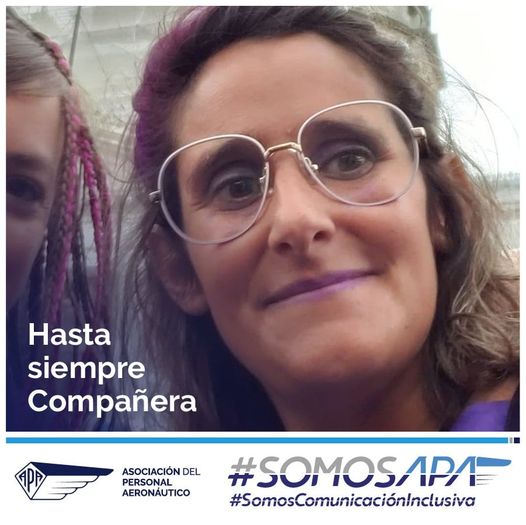 Imagem de CNTTL lamenta morte de diretora argentina da APA-Aeronáuticos