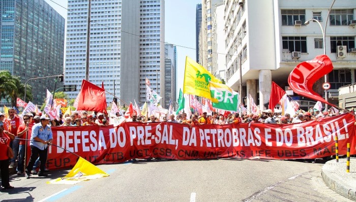 Imagem de Defesa da Petrobras: mobilização cresce em todo o País