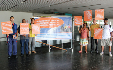 Imagem de RJ: Sindicato Nacional dos Aeroviários lança cartilha sobre os direitos trabalhistas 