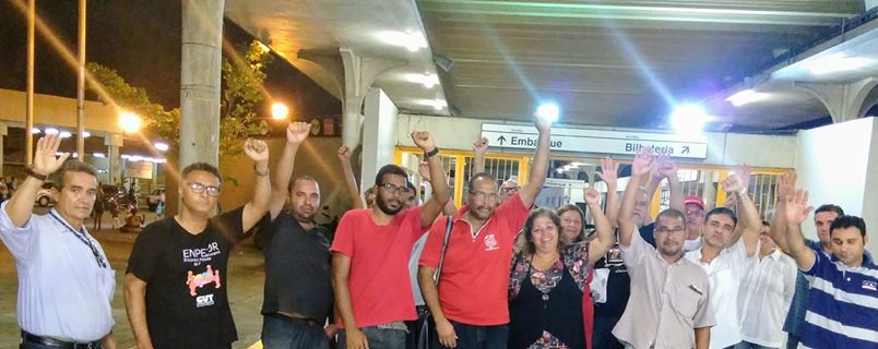 Imagem de 15 de março: Metroviários de Pernambuco decretam estado de greve 