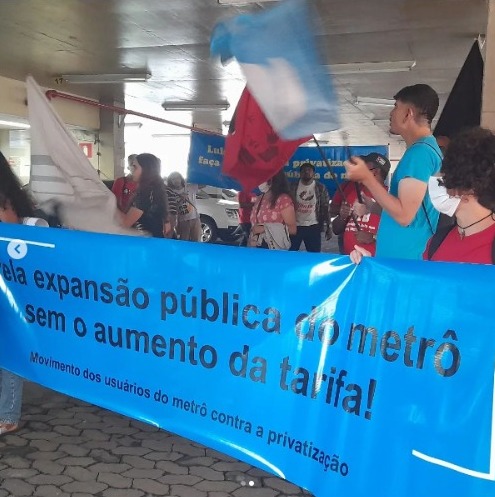 Imagem de CNTTL e Fenametro apoiam greve dos metroviários mineiros 
