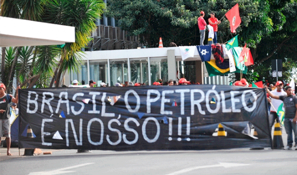 Imagem de Brasília: Petroleiros farão protesto contra projeto de Serra que fragiliza Petrobras nesta terça (16)
