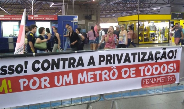 Imagem de SP: Alckmin sofre derrota e privatização do Metrô é suspensa