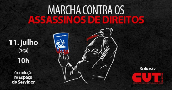 Imagem de Brasília: Marcha Contra os Assassinos de Direitos acontece nesta terça (11) 