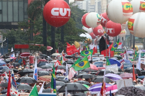 Imagem de 31 de março: CUT realiza plenária nacional por mais democracia, mais direitos e combate à corrupção
