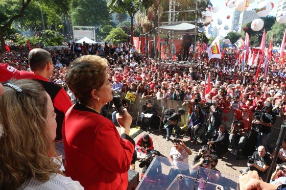 Imagem de Dilma: “Querem impor um projeto para o Brasil que não foi vitorioso nas urnas”