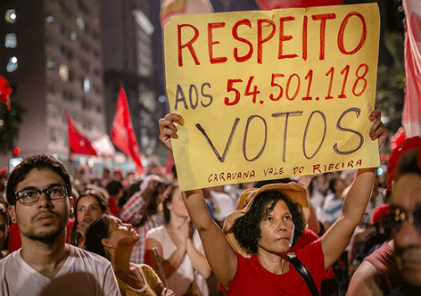 Imagem de CUT/Vox Populi: 58% dos brasileiros consideram que golpe não é solução para o país