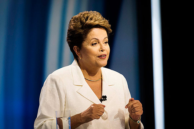 Imagem de “O Brasil que eu represento quer que todos cresçam”, destaca Dilma em debate na Record 