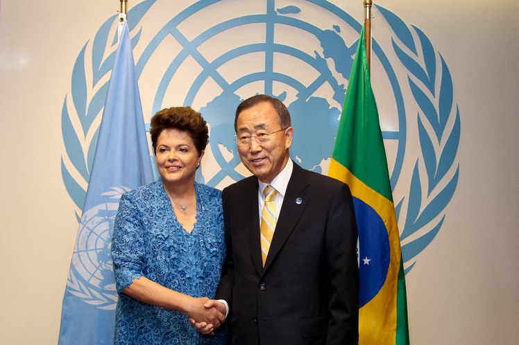 Imagem de “A reeleição de Dilma mostra que o Brasil reconhece a redução da pobreza”, afirma secretário-geral da ONU