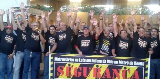 Imagem de Pernambuco: Metroviários vão cruzar os braços em defesa de mais segurança