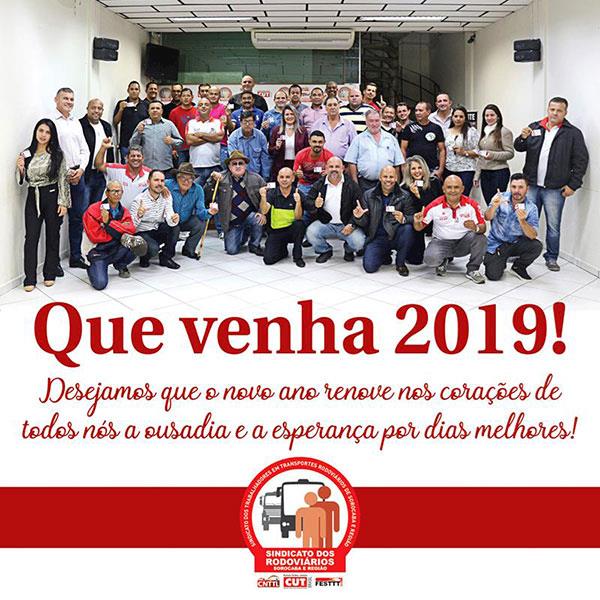 Imagem de Sorocaba: Rodoviários fazem balanço e destacam os desafios para 2019 