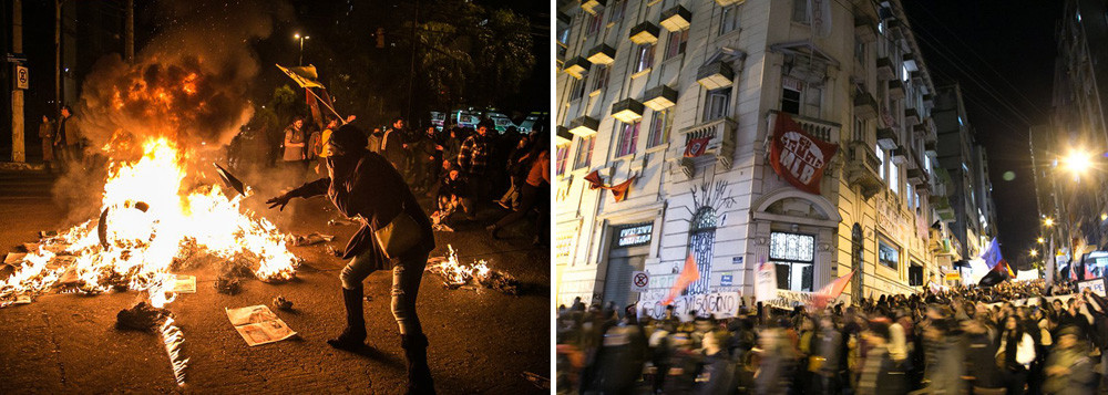 Imagem de Porto Alegre: Manifestantes fazem quarto ato “Fora Temer”