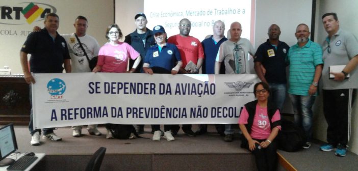 Imagem de Porto Alegre: Aeroviários farão assembleia para definir participação na greve geral 
