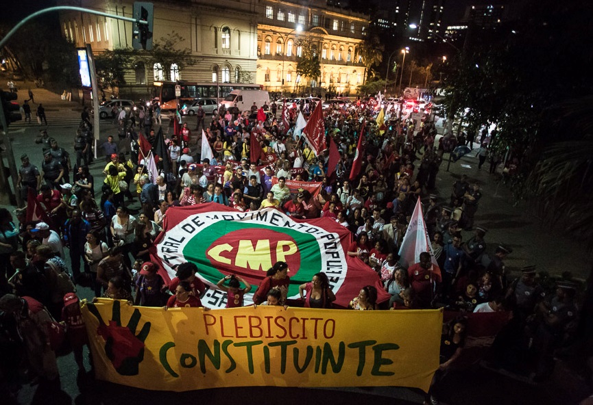 Imagem de Campanha pelo Plebiscito da reforma política leva mais de duas mil pessoas às ruas de São Paulo 
