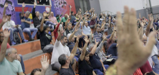 Imagem de SP: Metroviários aprovam plano de lutas contra demissões arbitrárias do Metrô e critérios para eleições sindicais 