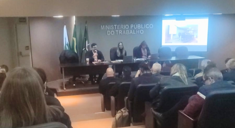 Imagem de CNTTL e SINTTROMAR participam de audiência do MPT sobre práticas antissindicais