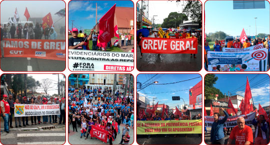 Imagem de #GrevePorDireitos Trabalhadores em transportes da CNTTL dão lição de luta e resistência 
