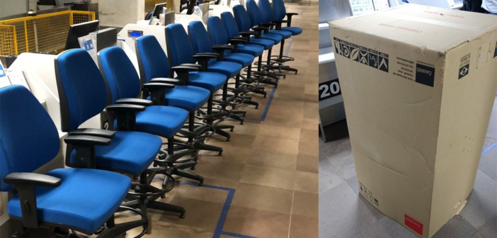 Imagem de Porto Alegre: Após denúncia do Sindicato, Azul coloca cadeiras adequadas no check-in