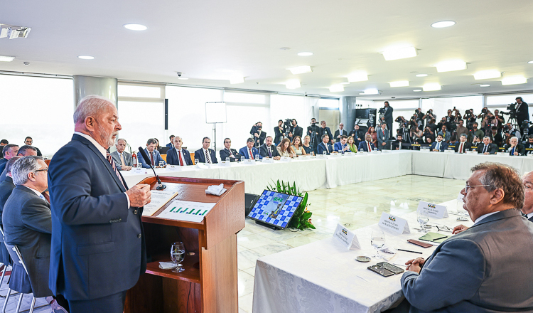 Imagem de Lula: “O Brasil voltou a ter futuro. E isso é apenas o começo” 