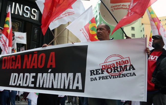 Imagem de Retrocesso: Reforma da Previdência proposta por governo golpista atrasará o Brasil em mais de um século, avalia CUT