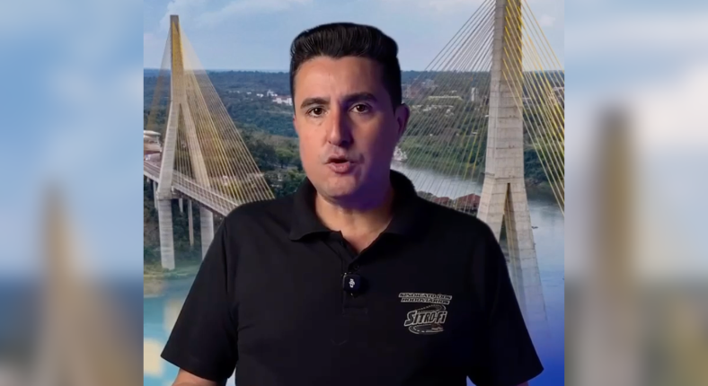 Imagem de CNTTL apoia mobilização dos caminhoneiros de Foz do Iguaçu por tratamento igualitário na Ponte da Integração
