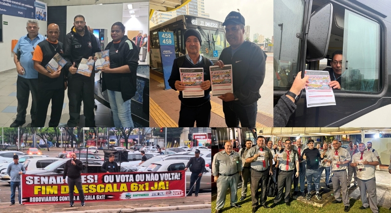 Imagem de Jornais e agências repercutem mobilização da CNTTL sobre fim da escala 6x1