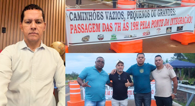 Imagem de Paulinho do Transporte parabeniza luta dos caminhoneiros de Foz do Iguaçu