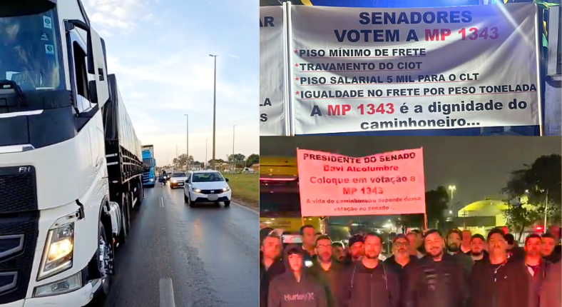 Imagem de CNTTL apoia a mobilização nacional dos caminhoneiros pela aprovação da MP 1.343 no Senado