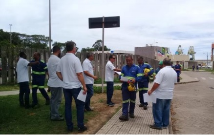 Imagem de Suport-ES visita nova base em Praia do Mole e destaca aos trabalhadores importância de se filiar ao Sindicato 

