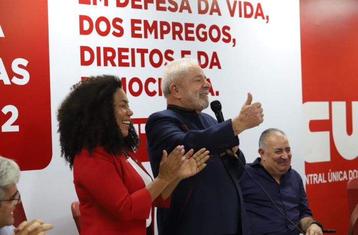 Imagem de Em encontro com Lula, CUT lança plataforma para as Eleições 2022