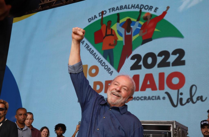 Imagem de 1º de maio: “O povo trabalhador sabe o que deve ser feito no país”, destaca Lula