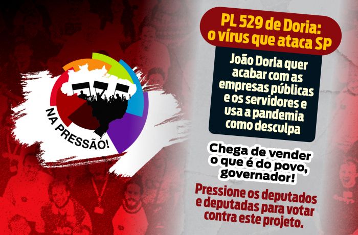 Imagem de CUT lança campanha para pressionar deputados de SP contra PL 529 de Doria