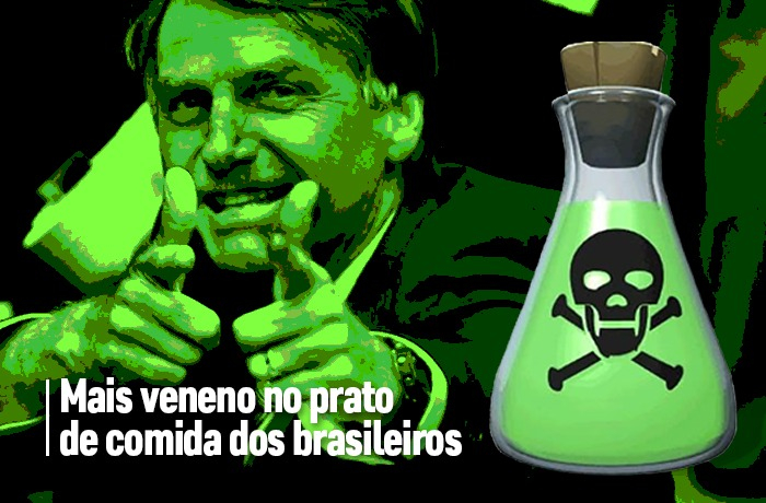 Imagem de Tsunami de agrotóxicos: Bolsonaro libera mais veneno para mesa dos brasileiros