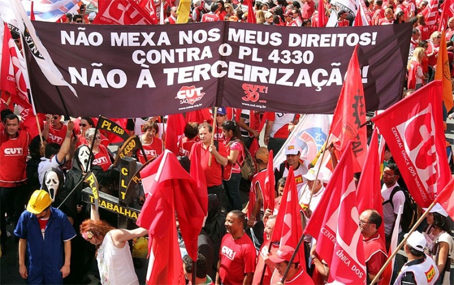 Imagem de Fórum Nacional dos Trabalhadores Ameaçados pela Terceirização articulações ações 
