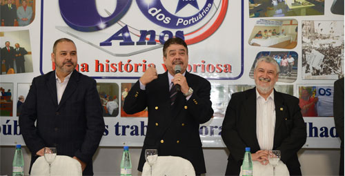 Imagem de Portuários, sindicalistas e autoridades comemoram aniversário da FNP