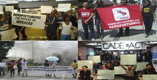 Imagem de Aeroportuários aprovam paralisação no dia 31 de julho