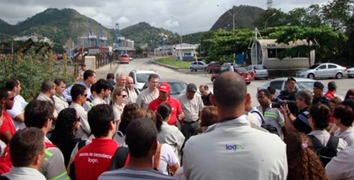 Imagem de Espiríto Santo:Portuários no Terminal Vila Velha entram em greve