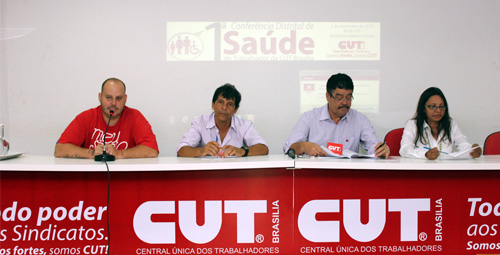Imagem de DF: Conferência da CUT debate saúde do trabalhador
