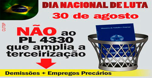 Imagem de Dia Nacional de Mobilização e Paralisação é nesta sexta