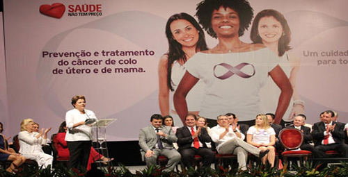 Imagem de Governo anuncia campanha de combate ao câncer de mama e de colo do útero