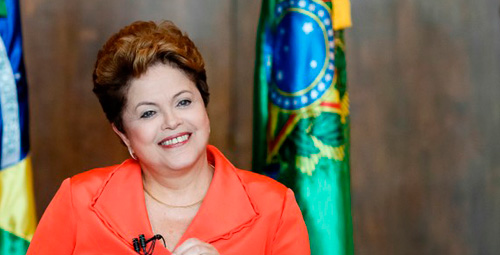 Imagem de Dilma segue na frente e tem 43% das intenções de votos