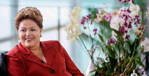 Imagem de Dilma está entre os dez líderes capazes de promover a paz mundial 