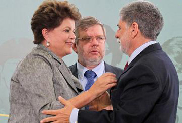 Imagem de Dilma: “Amorim é o homem certo para o lugar certo”