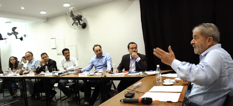 Imagem de “Eu não sou candidato. Minha candidata é a Dilma Rousseff