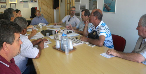 Imagem de Federação Nacional dos Portuários e ferroviários discutem colaboração técnica