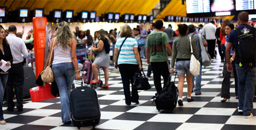 Imagem de 3,1 milhões de passageiros passarão pelos aeroporto do País durante o Carnaval