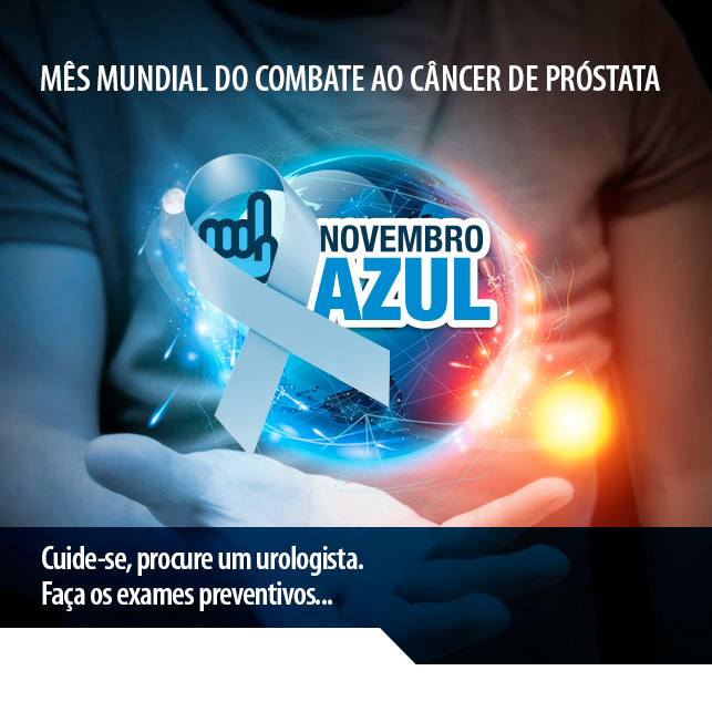 Imagem de Novembro Azul alerta para a importância do diagnóstico precoce do câncer de próstata