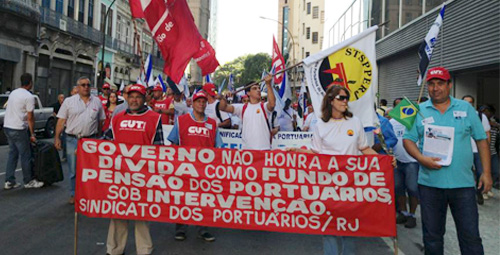 Imagem de Portuários debatem pauta da categoria para 2014