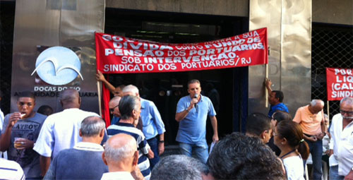 Imagem de RJ: Portuários organizam protesto nesta terça-feira